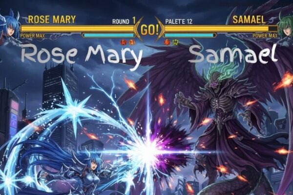 kof mugen rose mary vs samael